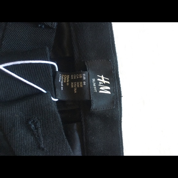 H&M Slim Black Pants - Picture 3 of 4